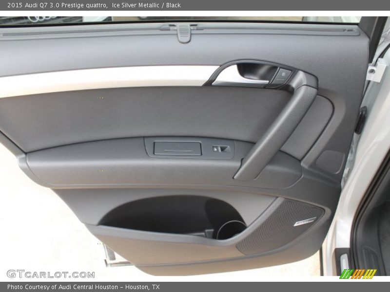 Ice Silver Metallic / Black 2015 Audi Q7 3.0 Prestige quattro