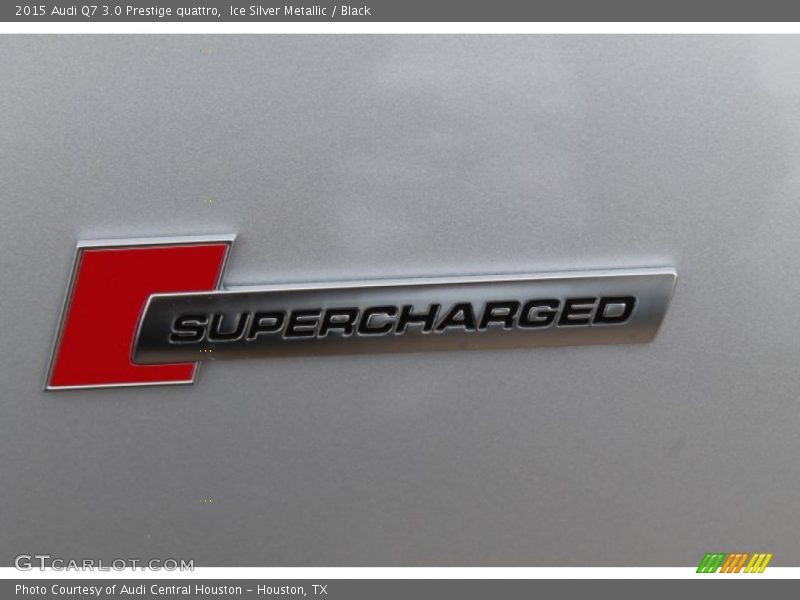 Ice Silver Metallic / Black 2015 Audi Q7 3.0 Prestige quattro