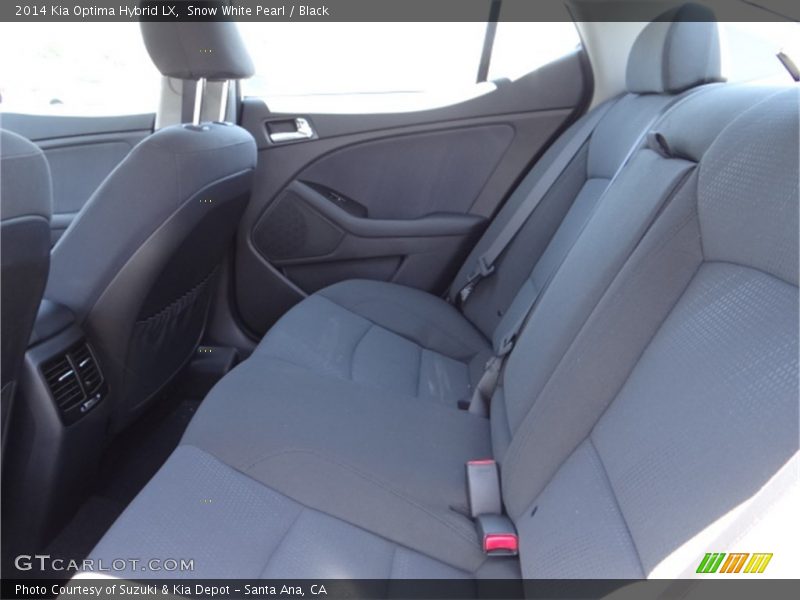 Snow White Pearl / Black 2014 Kia Optima Hybrid LX