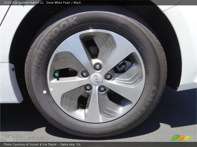  2014 Optima Hybrid LX Wheel
