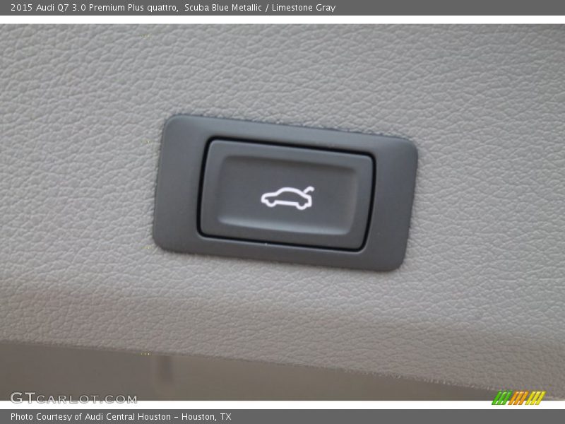 Scuba Blue Metallic / Limestone Gray 2015 Audi Q7 3.0 Premium Plus quattro