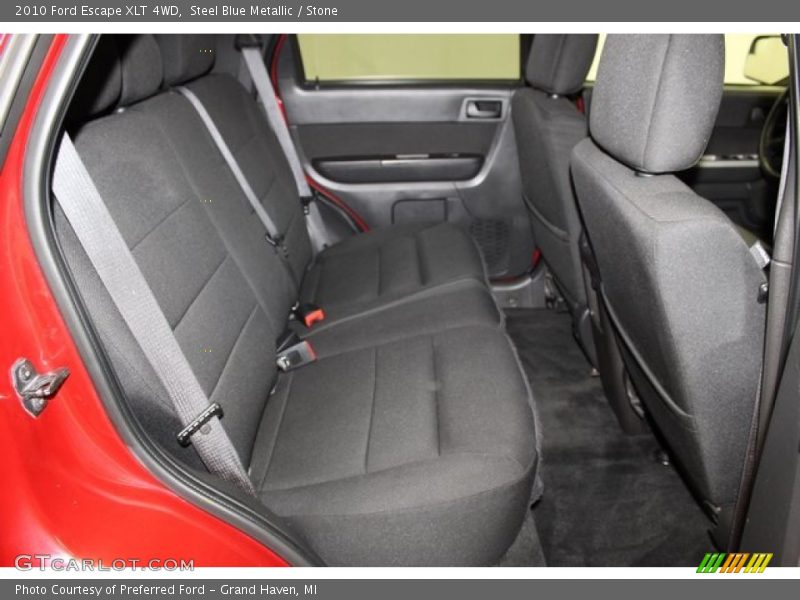 Steel Blue Metallic / Stone 2010 Ford Escape XLT 4WD