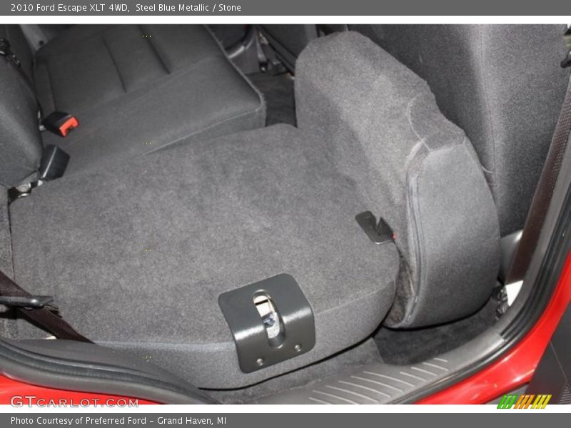 Steel Blue Metallic / Stone 2010 Ford Escape XLT 4WD
