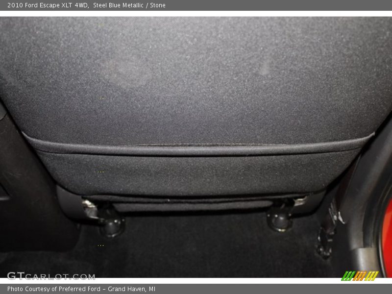 Steel Blue Metallic / Stone 2010 Ford Escape XLT 4WD