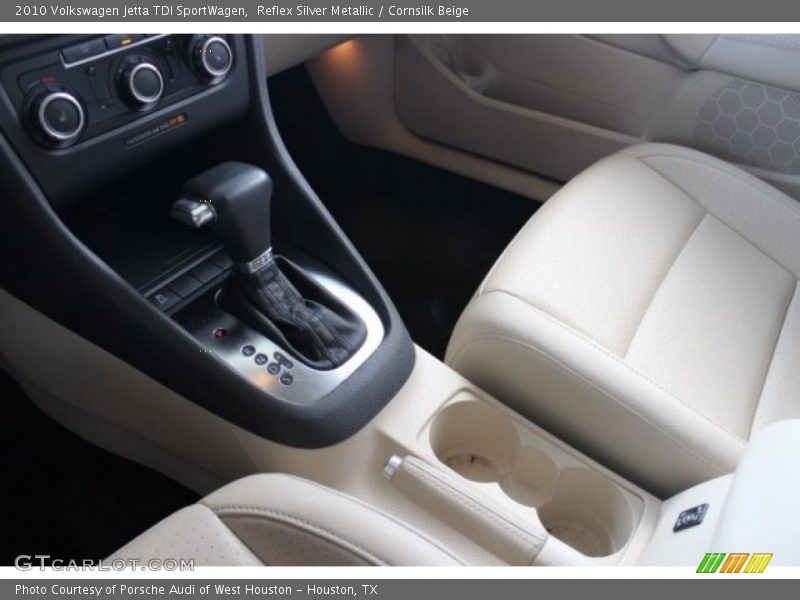 Reflex Silver Metallic / Cornsilk Beige 2010 Volkswagen Jetta TDI SportWagen