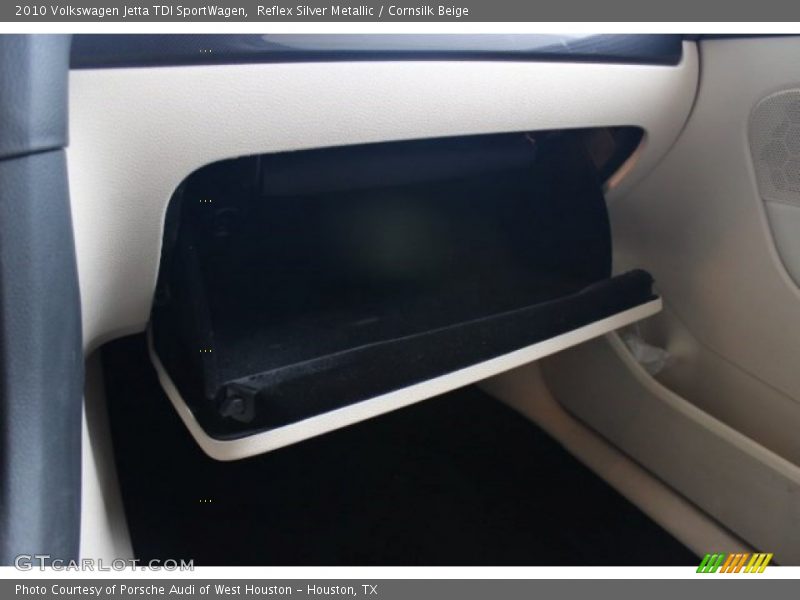 Reflex Silver Metallic / Cornsilk Beige 2010 Volkswagen Jetta TDI SportWagen