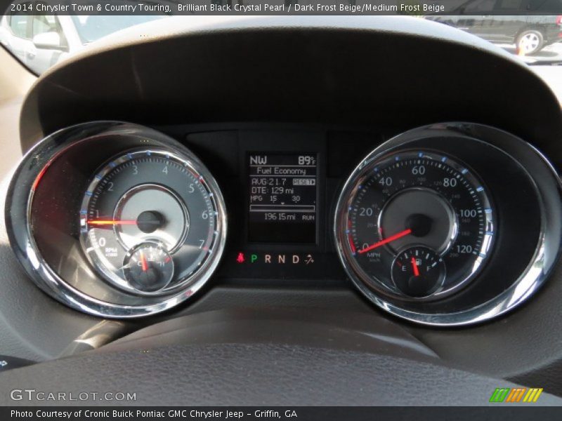  2014 Town & Country Touring Touring Gauges