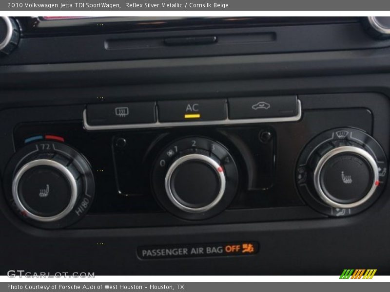 Reflex Silver Metallic / Cornsilk Beige 2010 Volkswagen Jetta TDI SportWagen