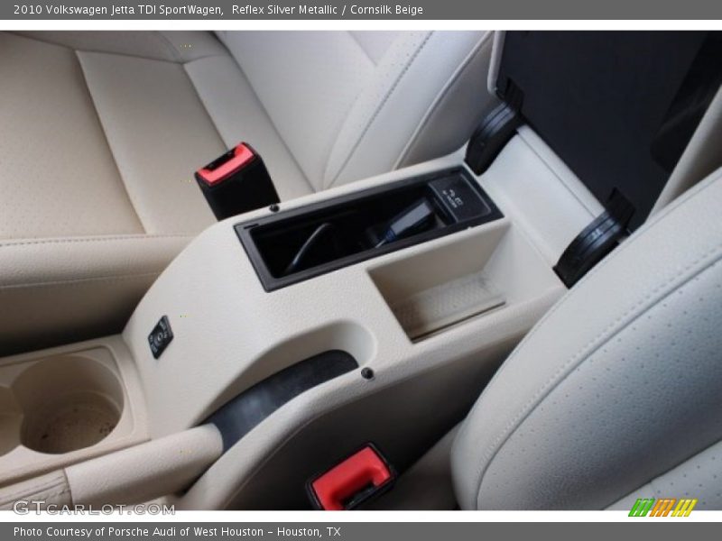 Reflex Silver Metallic / Cornsilk Beige 2010 Volkswagen Jetta TDI SportWagen
