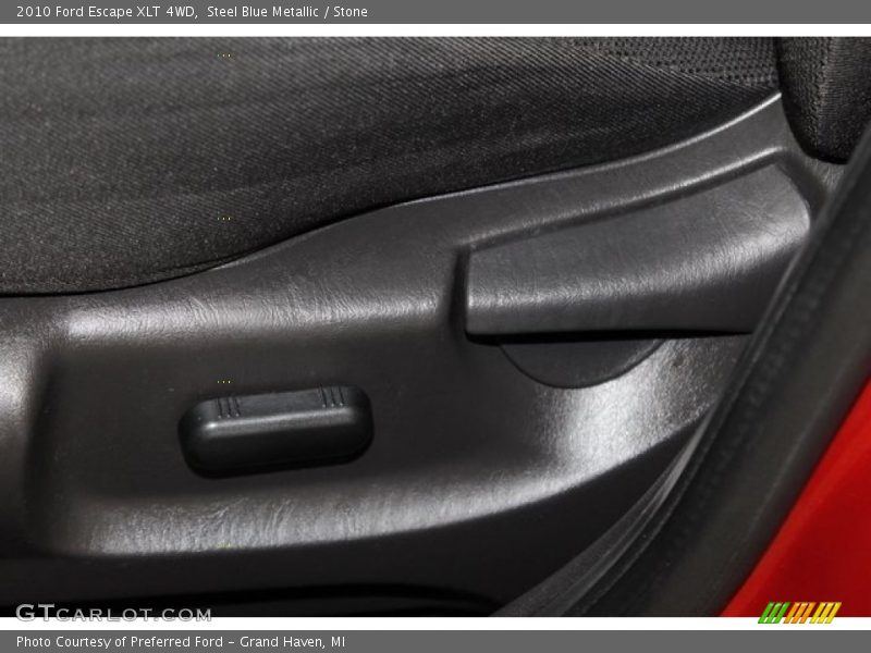 Steel Blue Metallic / Stone 2010 Ford Escape XLT 4WD