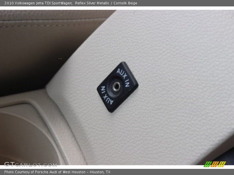 Reflex Silver Metallic / Cornsilk Beige 2010 Volkswagen Jetta TDI SportWagen
