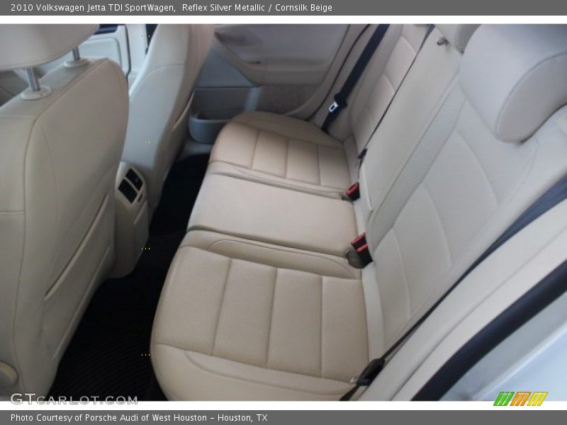 Reflex Silver Metallic / Cornsilk Beige 2010 Volkswagen Jetta TDI SportWagen