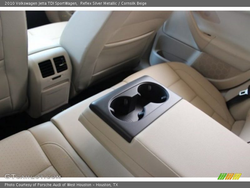 Reflex Silver Metallic / Cornsilk Beige 2010 Volkswagen Jetta TDI SportWagen