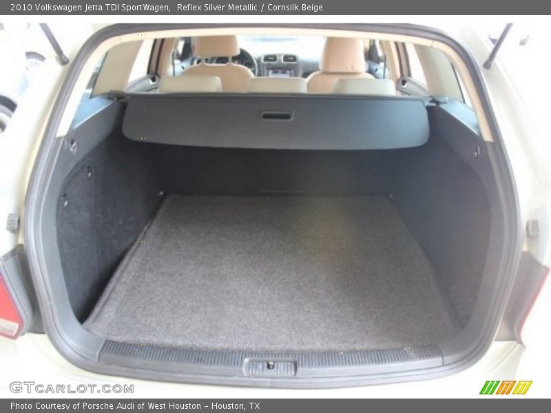 Reflex Silver Metallic / Cornsilk Beige 2010 Volkswagen Jetta TDI SportWagen