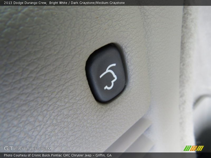 Bright White / Dark Graystone/Medium Graystone 2013 Dodge Durango Crew