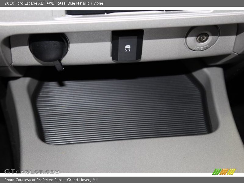 Steel Blue Metallic / Stone 2010 Ford Escape XLT 4WD