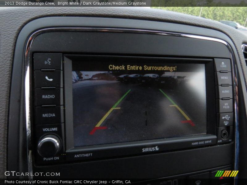 Bright White / Dark Graystone/Medium Graystone 2013 Dodge Durango Crew