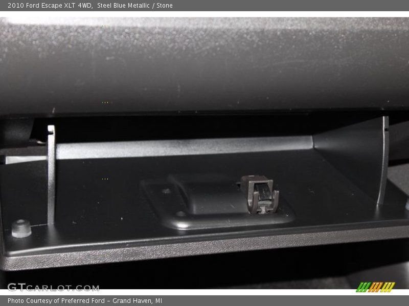 Steel Blue Metallic / Stone 2010 Ford Escape XLT 4WD