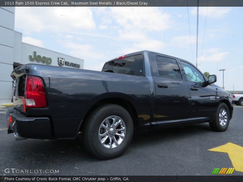 Maximum Steel Metallic / Black/Diesel Gray 2013 Ram 1500 Express Crew Cab