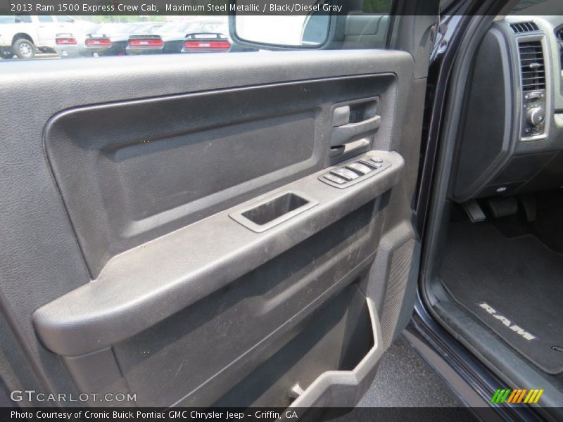 Maximum Steel Metallic / Black/Diesel Gray 2013 Ram 1500 Express Crew Cab