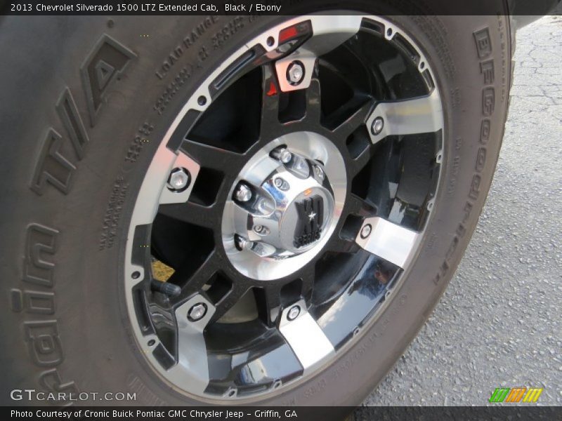 Black / Ebony 2013 Chevrolet Silverado 1500 LTZ Extended Cab