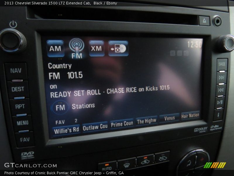 Black / Ebony 2013 Chevrolet Silverado 1500 LTZ Extended Cab