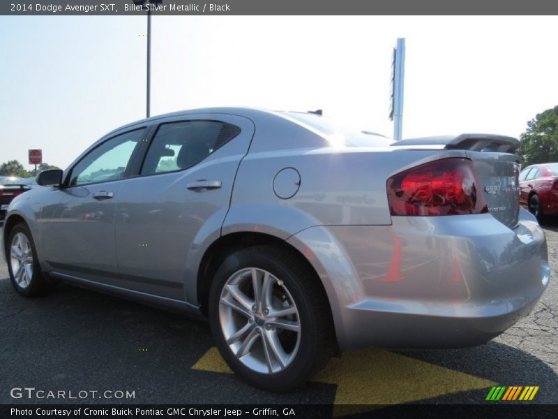 Billet Silver Metallic / Black 2014 Dodge Avenger SXT