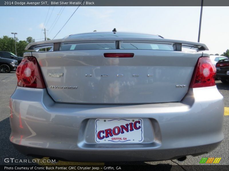 Billet Silver Metallic / Black 2014 Dodge Avenger SXT