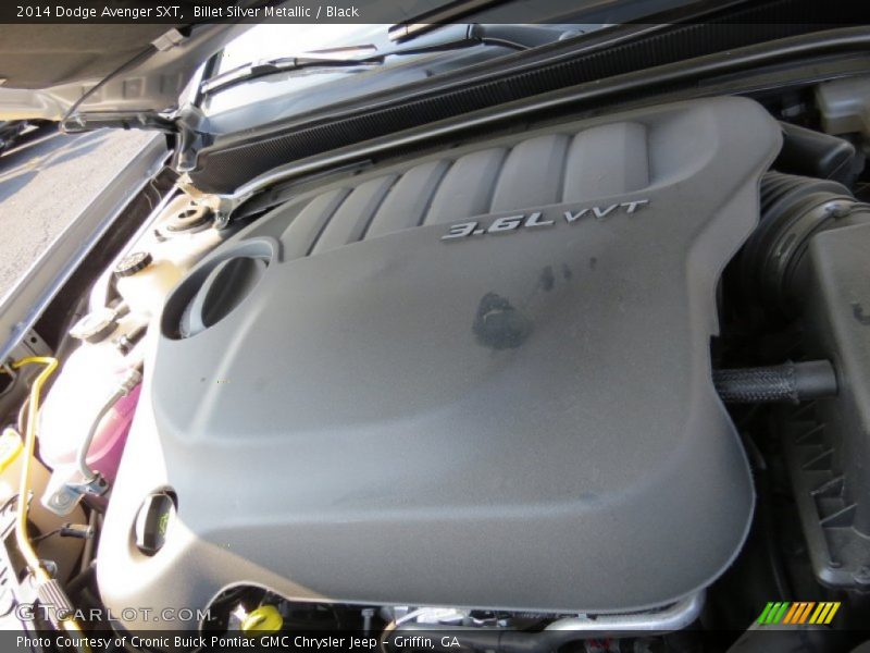 Billet Silver Metallic / Black 2014 Dodge Avenger SXT