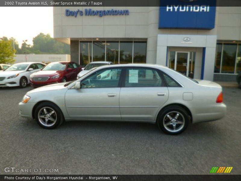 Silver Spruce Metallic / Taupe 2002 Toyota Avalon XLS