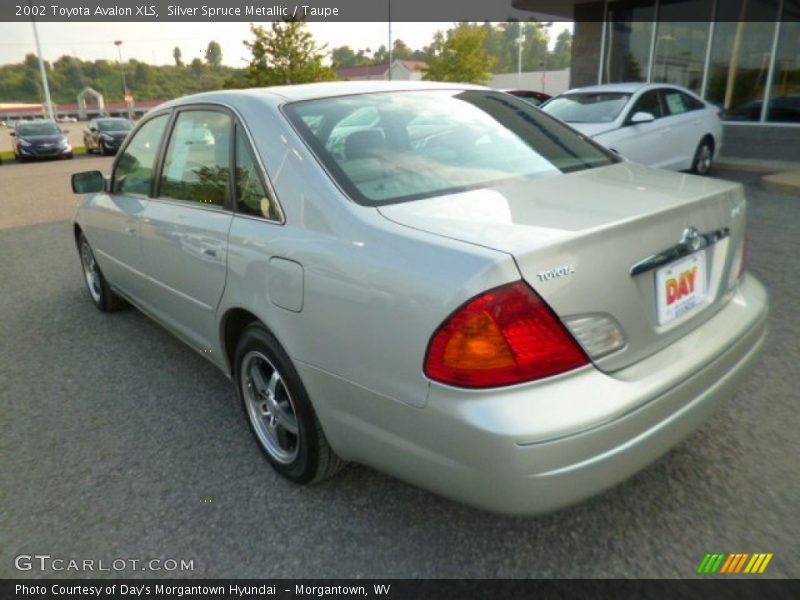 Silver Spruce Metallic / Taupe 2002 Toyota Avalon XLS