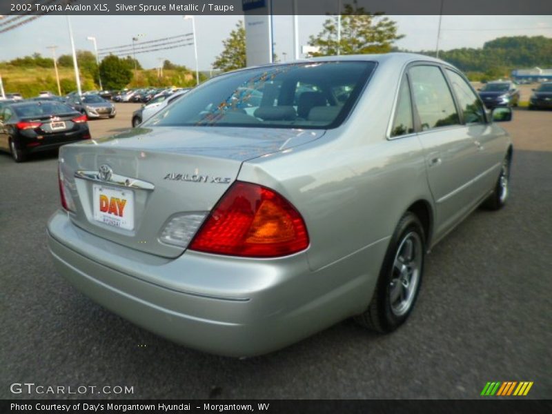 Silver Spruce Metallic / Taupe 2002 Toyota Avalon XLS