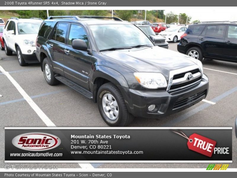 Shadow Mica / Stone Gray 2008 Toyota 4Runner SR5 4x4