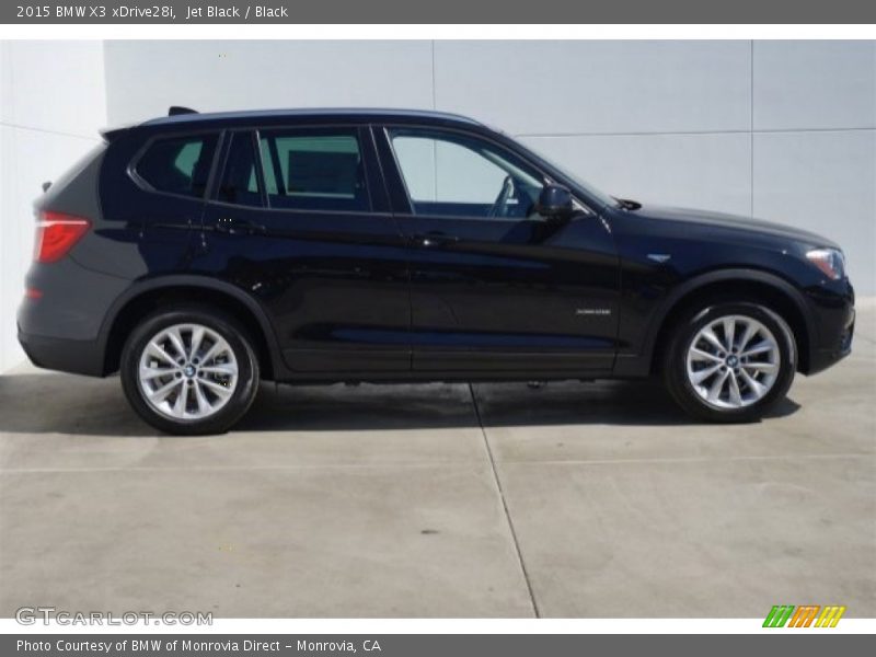 Jet Black / Black 2015 BMW X3 xDrive28i