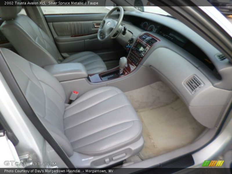 Silver Spruce Metallic / Taupe 2002 Toyota Avalon XLS