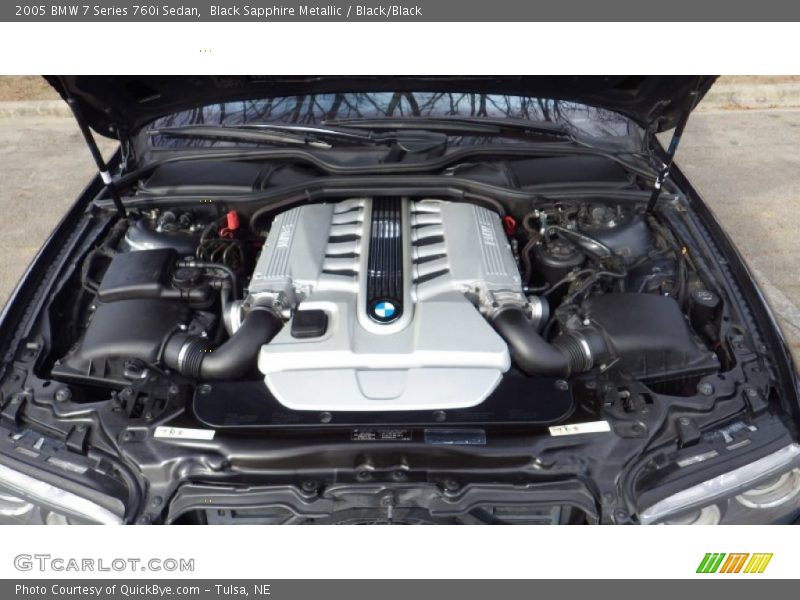  2005 7 Series 760i Sedan Engine - 6.0 Liter DOHC 48 Valve V12