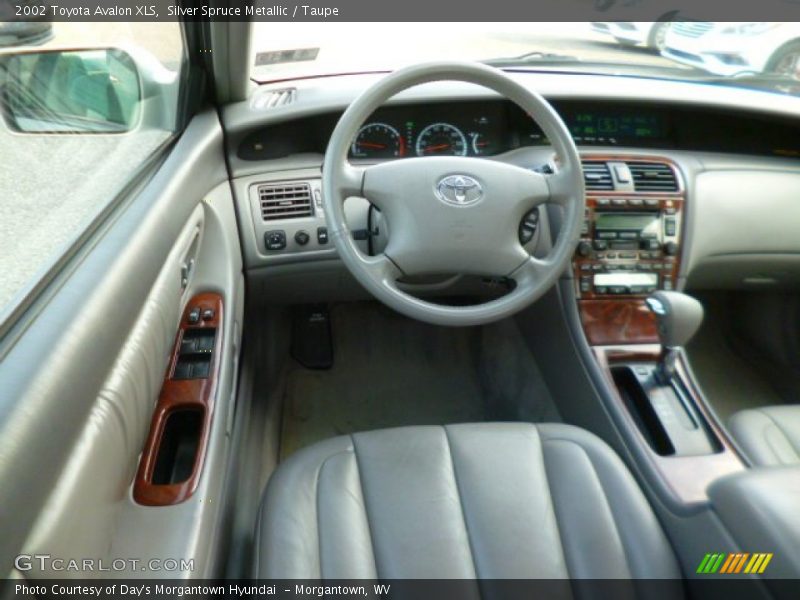 Silver Spruce Metallic / Taupe 2002 Toyota Avalon XLS