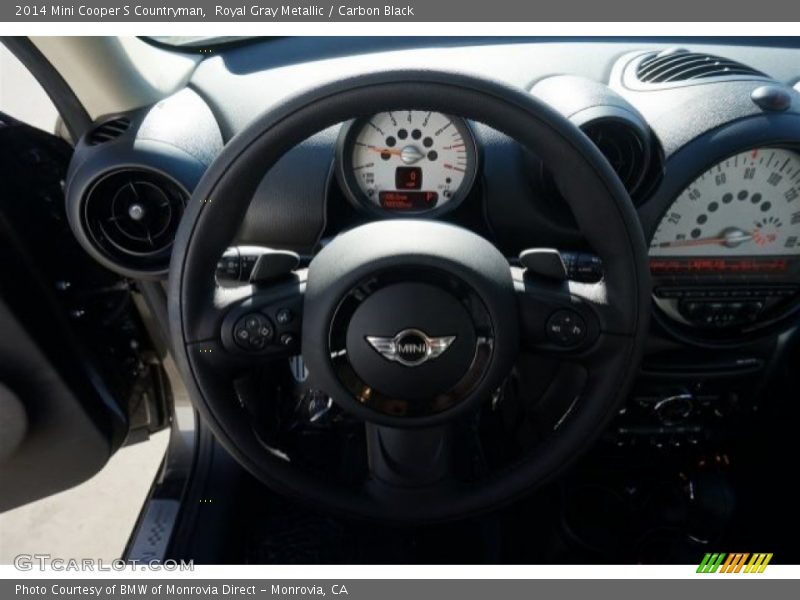 Royal Gray Metallic / Carbon Black 2014 Mini Cooper S Countryman