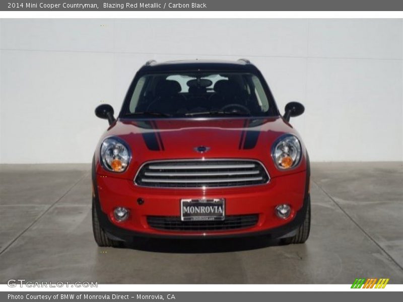 Blazing Red Metallic / Carbon Black 2014 Mini Cooper Countryman