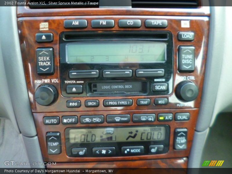 Silver Spruce Metallic / Taupe 2002 Toyota Avalon XLS