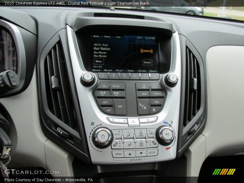 Controls of 2015 Equinox LTZ AWD