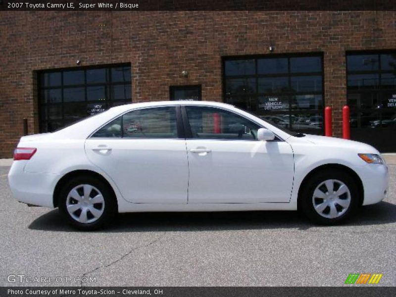 Super White / Bisque 2007 Toyota Camry LE