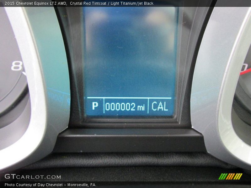 Crystal Red Tintcoat / Light Titanium/Jet Black 2015 Chevrolet Equinox LTZ AWD