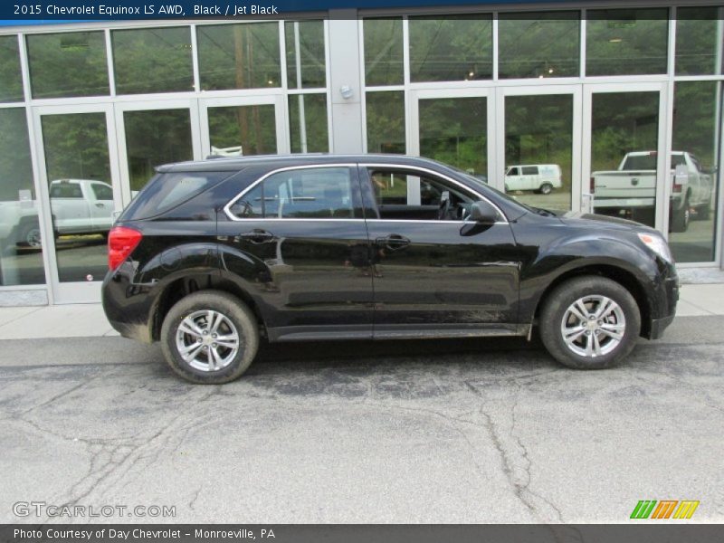 Black / Jet Black 2015 Chevrolet Equinox LS AWD