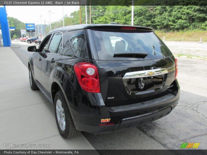 Black / Jet Black 2015 Chevrolet Equinox LS AWD