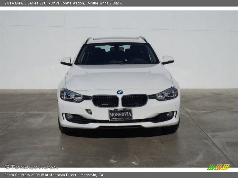 Alpine White / Black 2014 BMW 3 Series 328i xDrive Sports Wagon