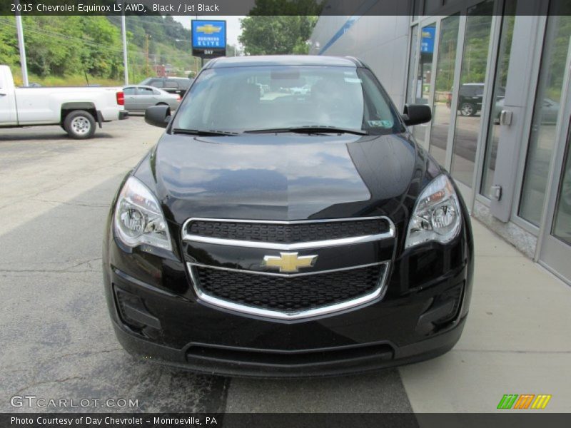 Black / Jet Black 2015 Chevrolet Equinox LS AWD