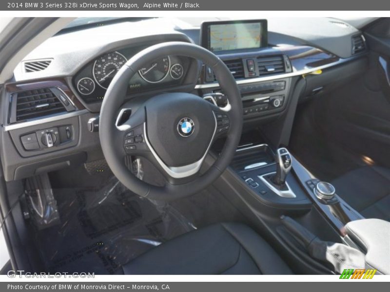  2014 3 Series 328i xDrive Sports Wagon Black Interior