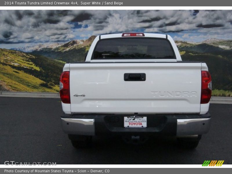 Super White / Sand Beige 2014 Toyota Tundra Limited Crewmax 4x4