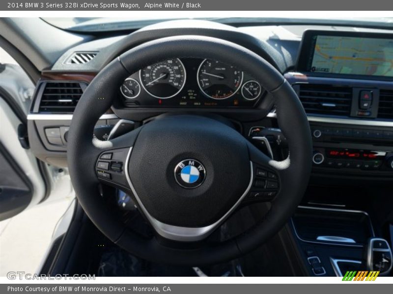  2014 3 Series 328i xDrive Sports Wagon Steering Wheel